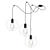 Modern V4328 Pendant Light 3D model small image 1