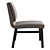 Modern History Inspired Armless Dining Chair 3D model small image 2