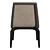 Modern History Inspired Armless Dining Chair 3D model small image 3