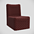 Sleek Tidelly Obsession Chair 3D model small image 1