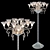 Baccarat Crystal Floor Candelabra 3D model small image 1