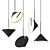 Scandinavian Style Pendant Light 3D model small image 1