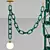 Modern Chain Design Lamp 3D model small image 2