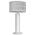 Sleek Bauhaus Table Lamp 3D model small image 2