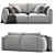 Ebi Mini Sofa | Loft Collection 3D model small image 3