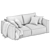Ebi Mini Sofa | Loft Collection 3D model small image 6