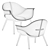 Luxury Florian Armchair 3D Models 3D model small image 6