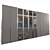 Elegant Wardrobe Model with Decorative Elements 3D model small image 4