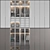 Elegant Wardrobe Model with Decorative Elements 3D model small image 5