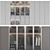 Elegant Wardrobe Model with Decorative Elements 3D model small image 7