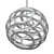 Glowing Orb Pendant Light 3D model small image 2