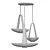 Elegant Sophia Chandelier 3D model small image 2