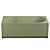 Stworki Helsinki Acrylic Bath 150x70 3D model small image 2
