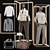 Fashion Store Display Showcase 3D model small image 1