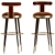 Modern Bar Set Furniture Design 3D model small image 2