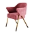 Modern Elegance: Jackie Chair Render 3D model small image 2