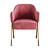 Modern Elegance: Jackie Chair Render 3D model small image 3