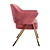 Modern Elegance: Jackie Chair Render 3D model small image 4