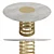 Sleek Rossato-Inspired Conrad Table 3D model small image 3