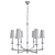 Elegant Gabriel Chandelier Sculpted Mesmerizingly 3D model small image 2