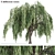 Cascade Willow Trees Pack 3D model small image 1