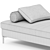 Stylish Eve Daybed in Fabric 3D model small image 2