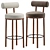Moca 2015 Bar Chair Rendering 3D model small image 1