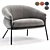 Modern Grasso Armchair 2015 Model 3D model small image 1