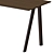  Scandinavian Minimalist Writing Desk 3D model small image 4