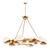 Elegant Chandelier Piazetta 3D model small image 1