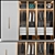 ELEGANT DECORATIVE ELEMENTS WARDROBE 3D model small image 1