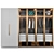 ELEGANT DECORATIVE ELEMENTS WARDROBE 3D model small image 5