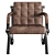 Stilio Eco-Leather Office Armchair 3D model small image 5