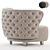 Elegant Heritage Armchair Collection.readdir 3D model small image 3