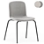 Modern Stackable Tube Chair 3D model small image 1