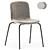 Modern Stackable Tube Chair 3D model small image 4