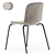 Modern Stackable Tube Chair 3D model small image 6