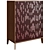 Terracotta Canyon One Drawer Dresser 3D model small image 1