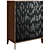 Terracotta Canyon One Drawer Dresser 3D model small image 3