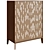 Terracotta Canyon One Drawer Dresser 3D model small image 5