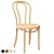 Modern Beech Wood Side Chair 3D model small image 1