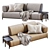 Modern Design Compo Furniture Set 3D model small image 1