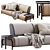 Modern Design Compo Furniture Set 3D model small image 5