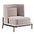 Aster Gae Armchair 3D Model 3D model small image 1