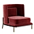 Aster Gae Armchair 3D Model 3D model small image 2