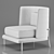 Aster Gae Armchair 3D Model 3D model small image 5