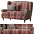 Modern Next Sherlock Small Sofa 3D model small image 1