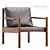 Elegant AVA Armchair Design 3D model small image 7