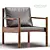 Elegant AVA Armchair Design 3D model small image 8