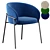 Contemporary Rimo Chair 3D model small image 3